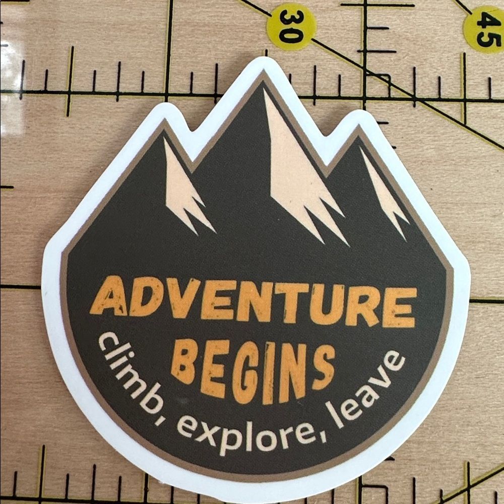 💜13/$13 +Bundle Sticker Sale | Travel Sunshine Go Outside Waterproof Sticker